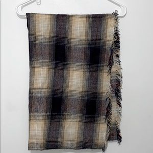 Flannel infinity scarf